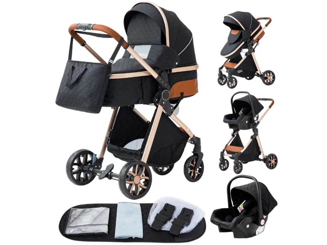 Carrinho De Bebé Sdbaby Trio 3 Em 1 Midas (99x61x94 Cm)