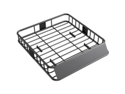 Cesta Tejadilho Aço Universal 90,7kg 110,5x99,5x18,5cm Preto
