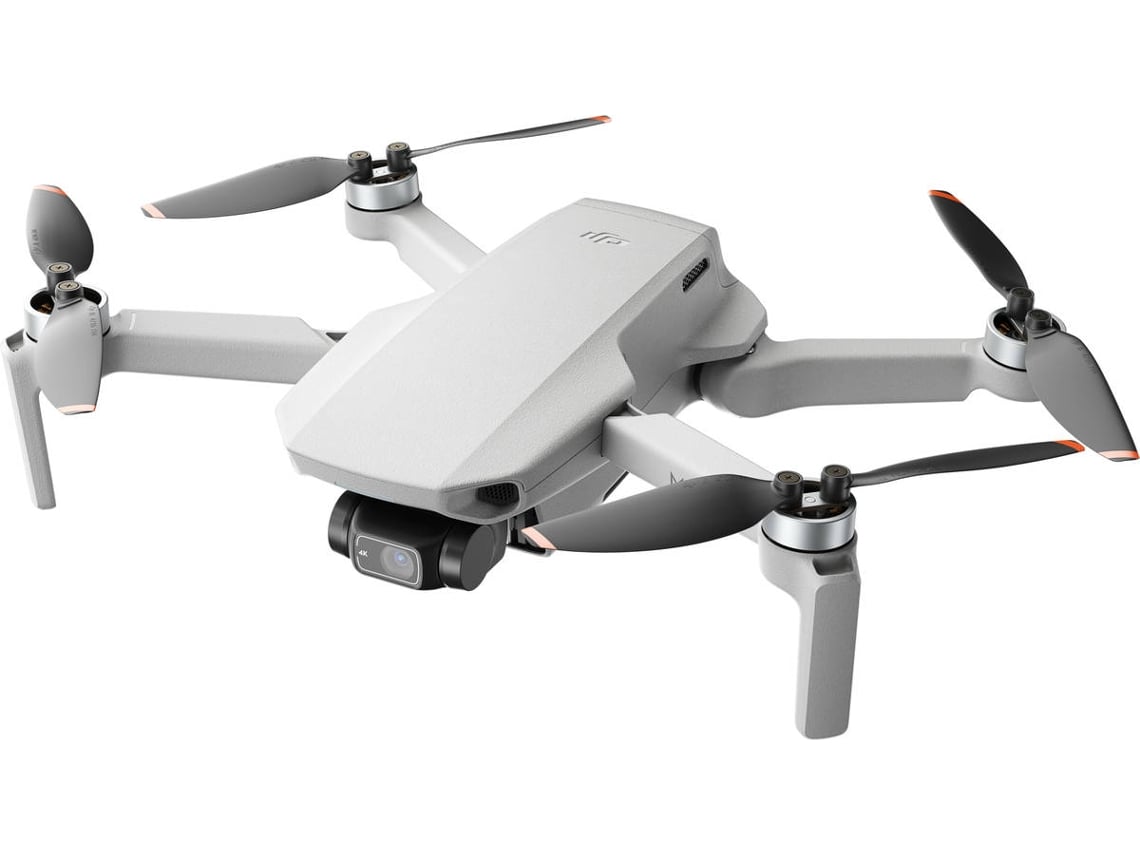Drone DJI Mini 2 (4K - Autonomia: Até 31 min - Cinzento)