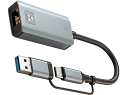 De 2500 Rede Rj45 Para Usb Tipo C, Internet Laptop E Desktop,