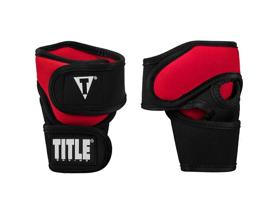 Luvas de boxe Title Boxing Brillivera de luxo com peso.