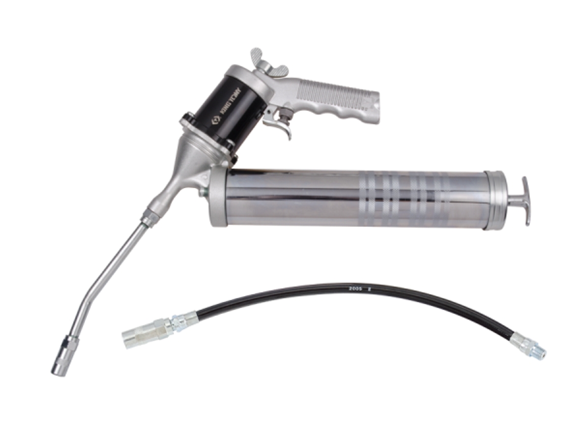 Pistola de graxa pneumática 400ml Mangueira King Tony