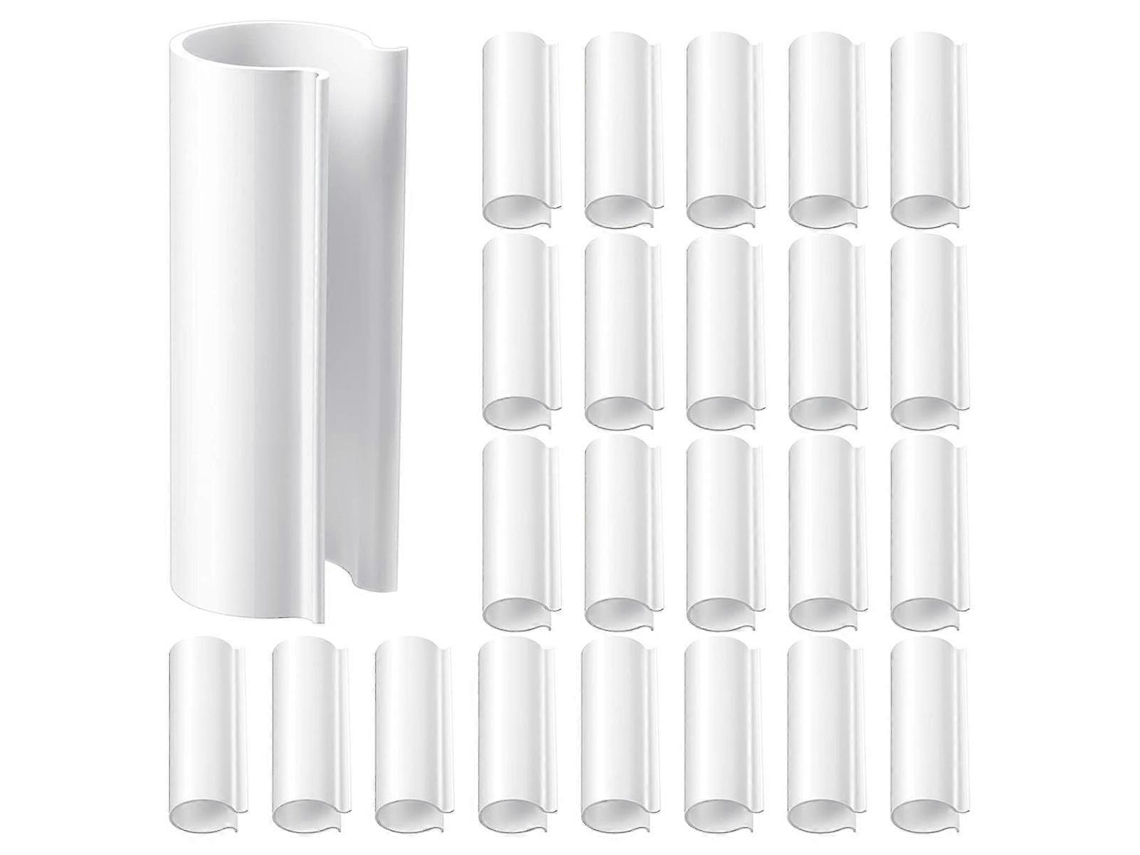 Pacote Com 32 Abraçadeiras De Pressão Para Tubos De Pvc De Estufas, Proteção Contra Pássaros (para 1/2 Polegada)