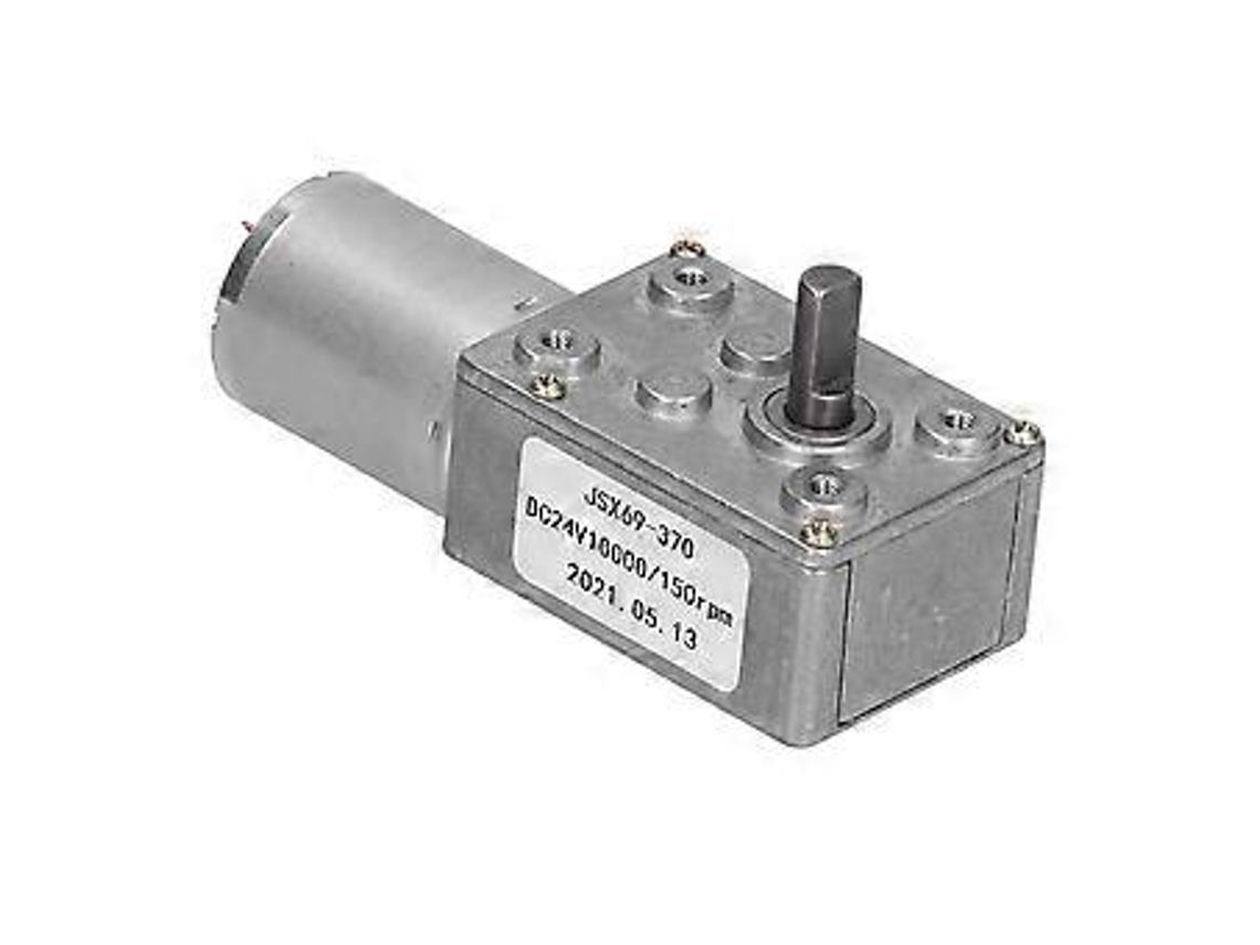 Motoredutores helicoidais autoblocantes com engrenagem intermediária para abridores de janelas Slowmoose de 24 V DC