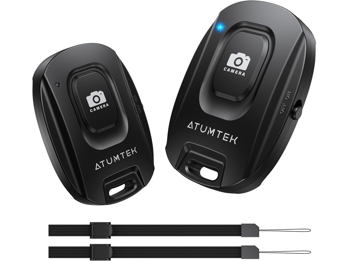 Lurelia Comando Remoto Bluetooth Para Câmara E Selfie Para Iphone/android Pack 2