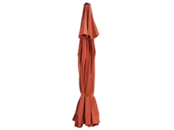 Vidaxl Tecido De Substituição P/ Guarda-sol Exterior 500 Cm Terracota