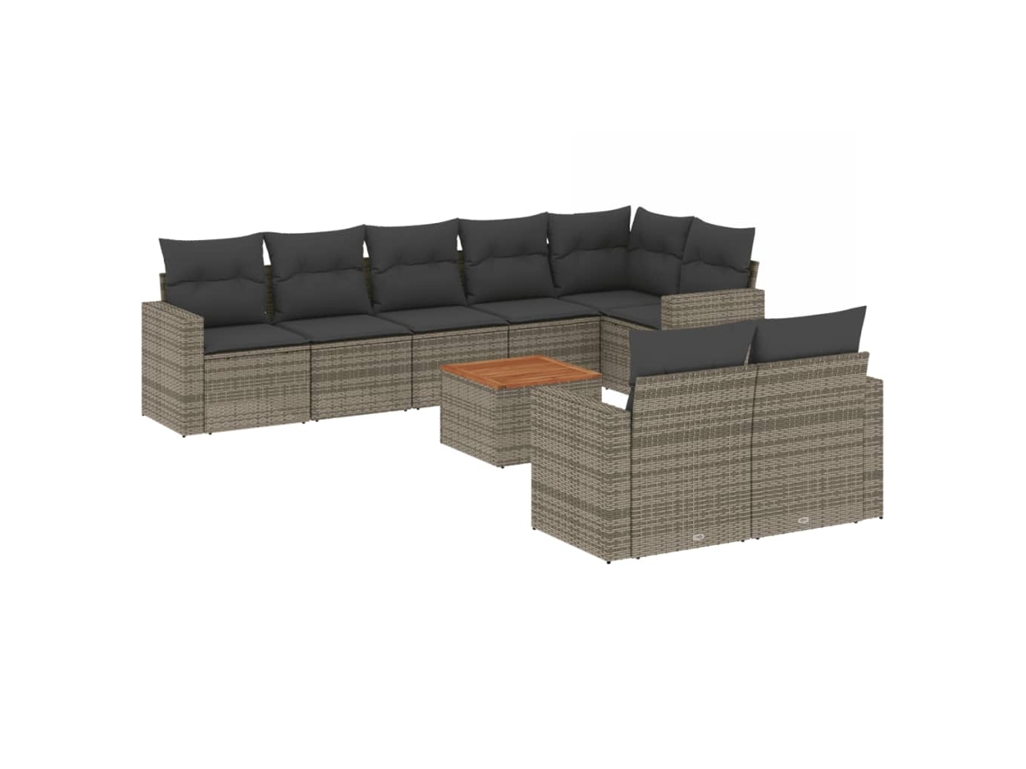 Garden Sofa Set, Garden Sofa Sets Vidaxl Cinzeto Rattan / Vime (n/a)