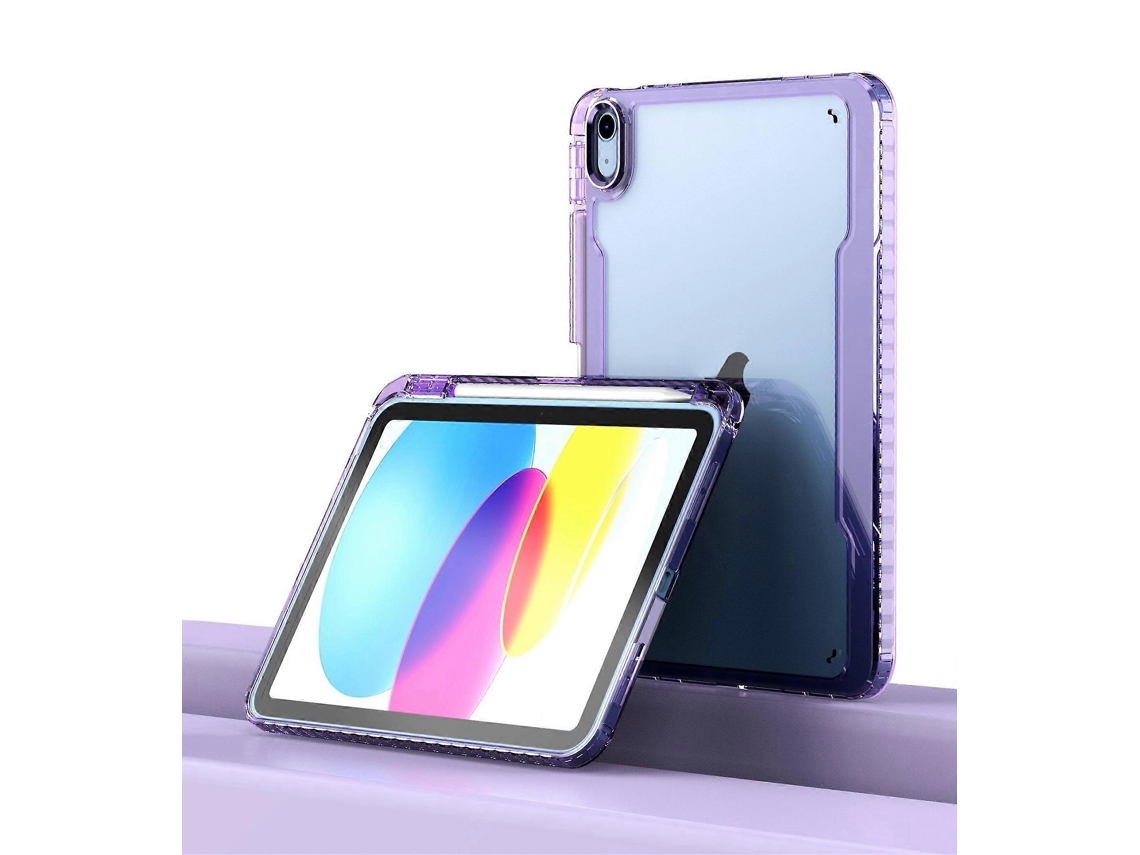 Capa de acrílico transparente à prova de choque para tablet Webake