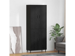 Vidaxl Buffê 2 Unid. Carvalho Preto 69,5 X 34 X 180 Cm