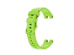 Bracelete Silicone para Garmin Lily Luz Verde