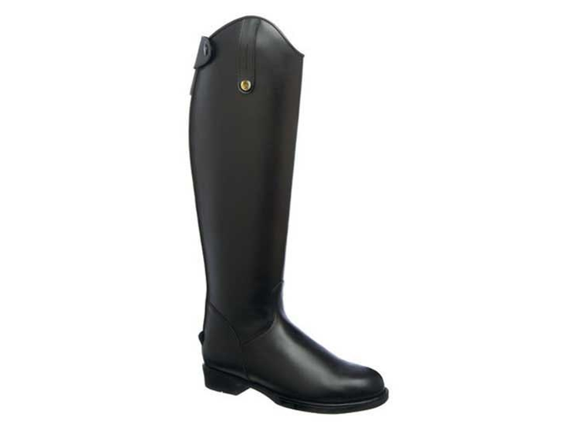 Botas com Zíper Sintético Elástico Ariana Preto Eu 44 / Longlexhis