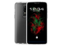 Lurelia Kit Capa Tpu Gel Para Oneplus 6 (4g), Vidro Temperado 2d Para Ecrã, Transparente