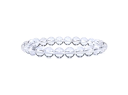 Pulseira De Cristal Branco