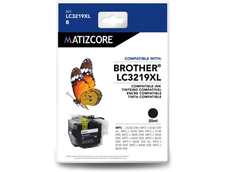 Tinteiro  Brother LC3219XL Preto