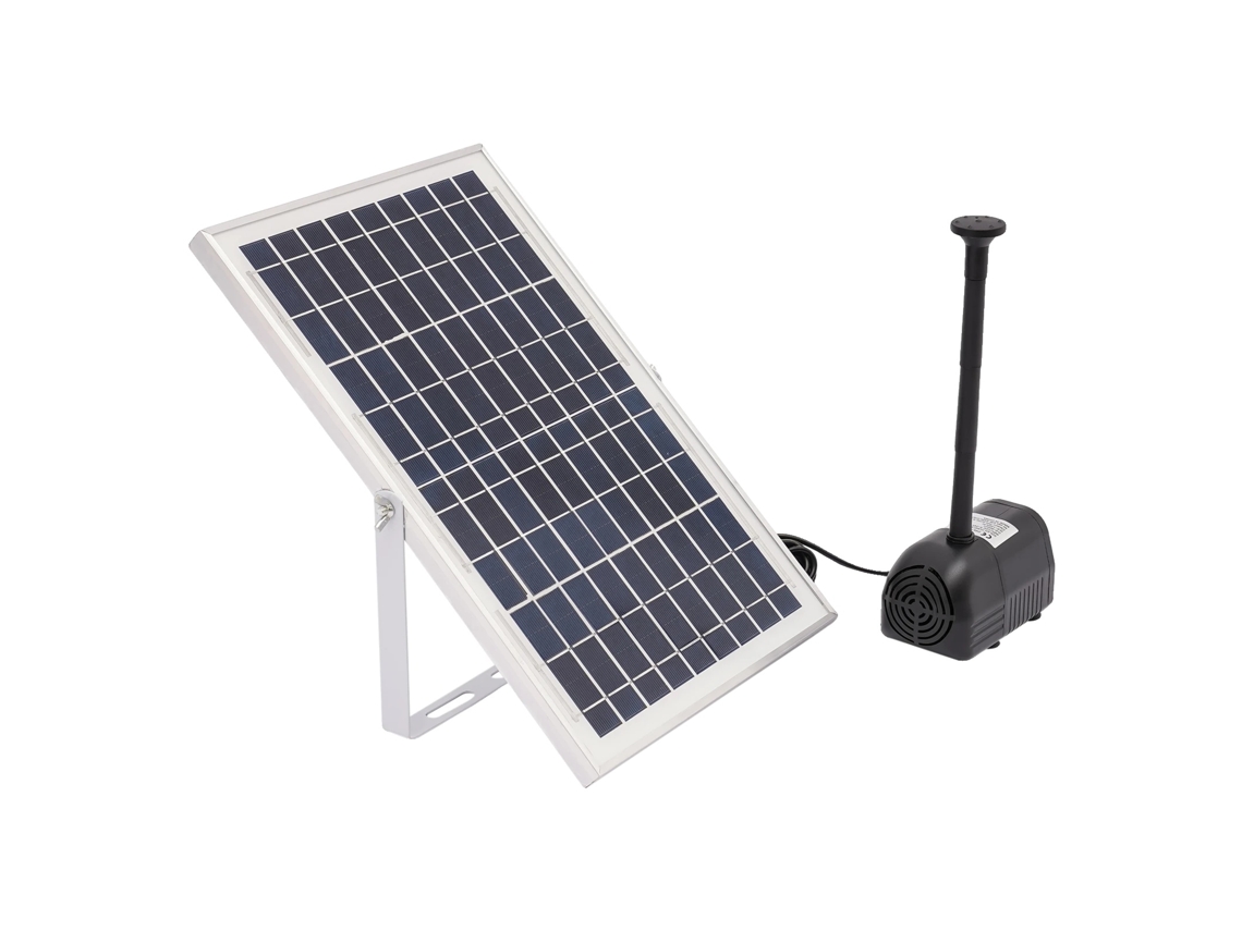 Fonte De Bomba D'água, Solar, Alta Eficiência, Preto