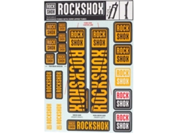 Autocolantes ROCKSHOX 35mm TU