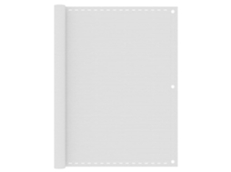 Vidaxl Tela De Varanda 120x300 Cm Pead Branco