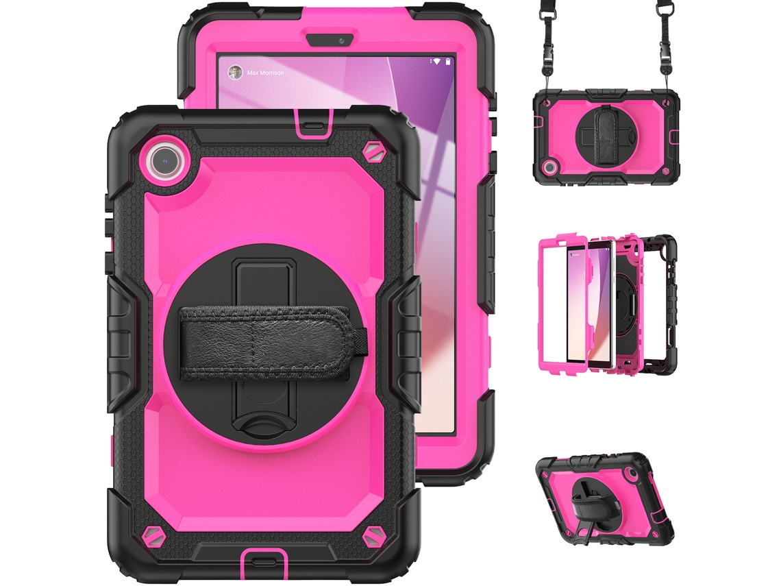 Elysve Suporte 8 Polegadas, Com Suporte E Pega Vermelho Escuro (tb301fu/300xu/fu)