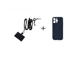 Capa Com Cordão Reno Zt Para Oppo Reno 6 Pro Plus-preto Eleventek Silicone Preto