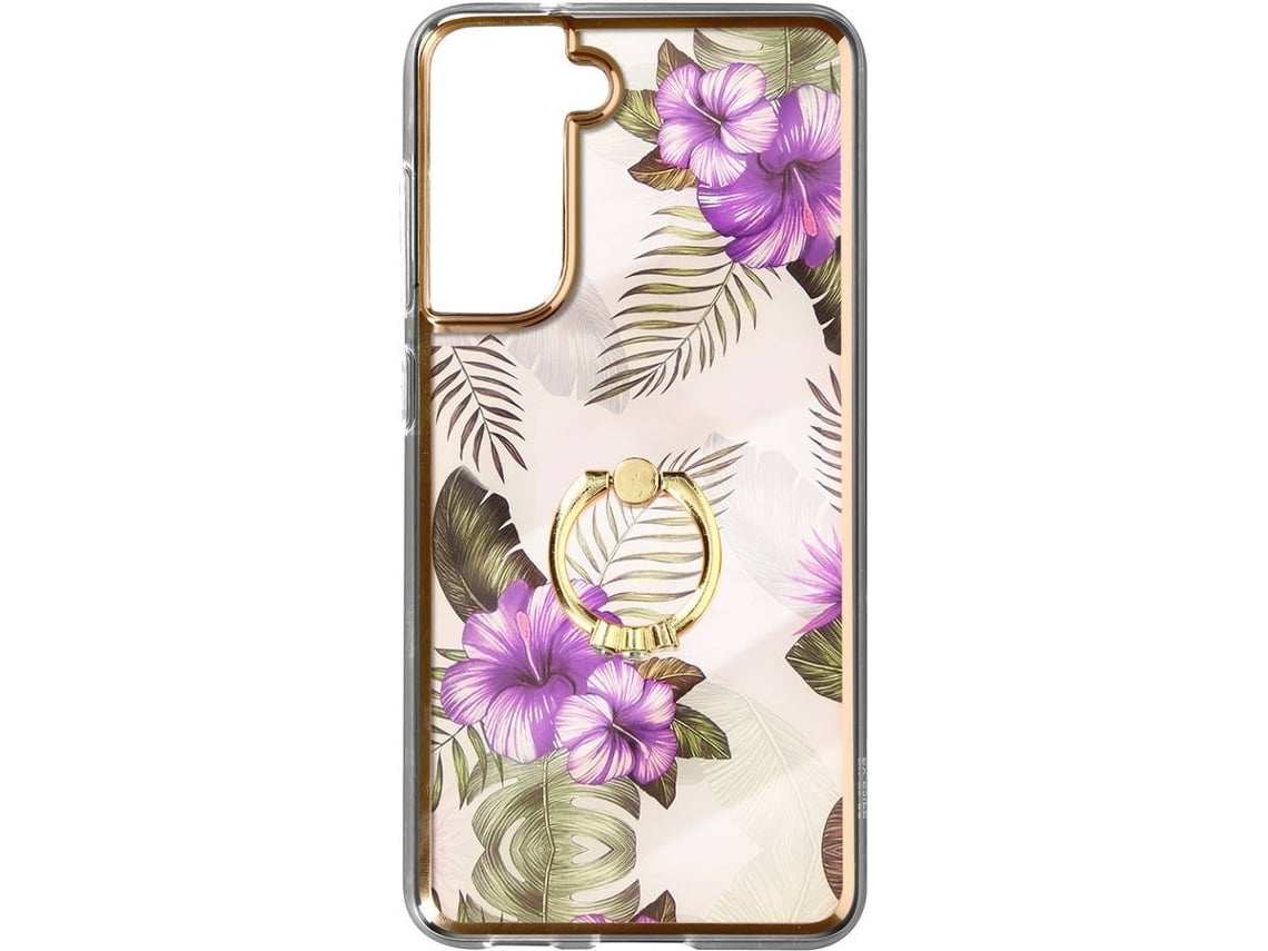 Lurelia Capa Com Anel Para Samsung Galaxy S21 Fe Roxo