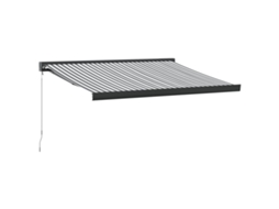 Retractable Awning, Retractable Awnings Vidaxl Antracite Tecido (300 X 250 Cm)