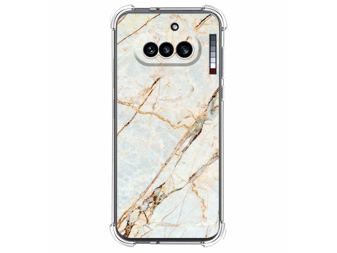 Capa Tumundosmartphone De Silicone À Prova De Choque Para Nothing Phone 4a 5g Com Estampa De Mármore 13 Padrões