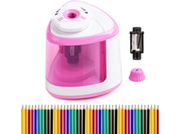 Apontador de lápis automático Slowmoose Apontador de lápis elétrico alimentado por bateria