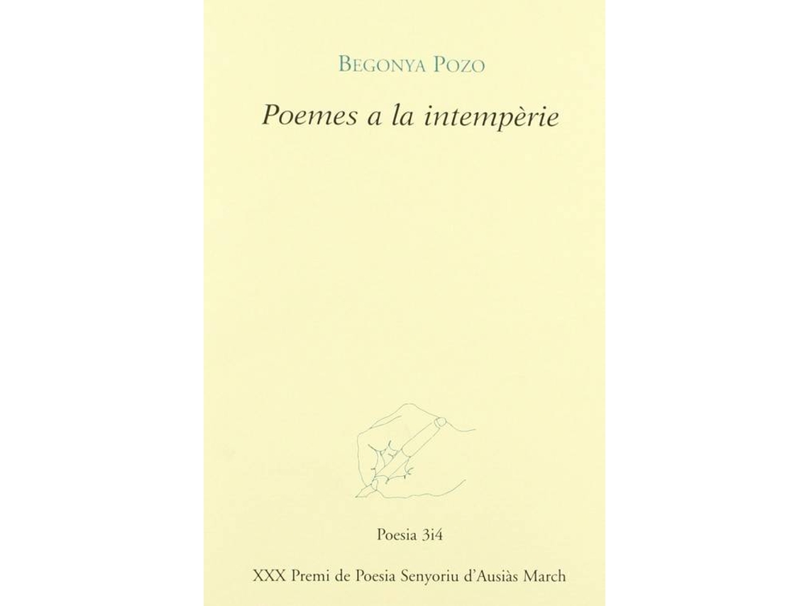 Livro Poemes A La Intemperie de Begonya Pozo Sanchez
