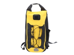 Mochila Impermeável 20l Pvc Esportiva Amarela