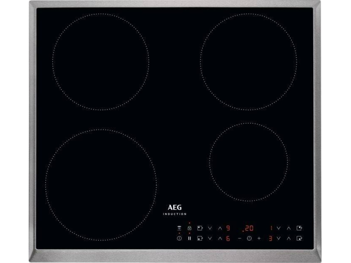 Placa de Indução AEG IKB64301XB (Elétrica - 58 cm - Inox)