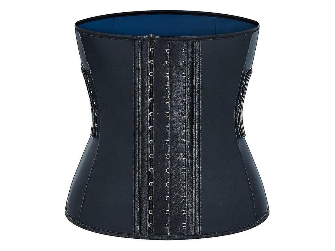 Cinta Modeladora Feminina com 25 Ossos de Aço Gaine Minceur Fajas Reductoras Mujer Azul