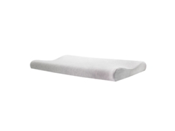 Almofada De Espuma Viscoelástica Ultrafina Com Contornos Anatómicos( 50cm), Com Fronha Lavável Branco Panoona