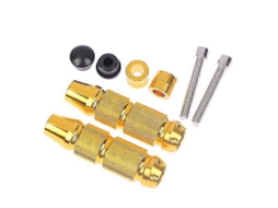 2 Peças Estribos Moto Quadriciclo Cnc Alumínio Pedais Pés