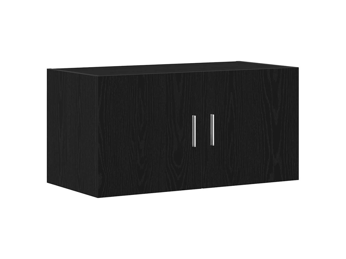 Armário Parede Carvalho Preto MAISON EXCLUSIVE 80x39x40 cm