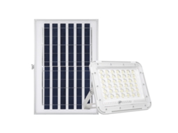 Luzes Solares Led Externas 50w 168pcs 5000mah com Controle Remoto para Jardim Varanda Quintal | S/MARCA