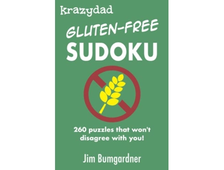 Livro Krazydad Glutenfree Sudoku 260 puzzles that wont disagree with you de Jim Bumgardner (Inglês)