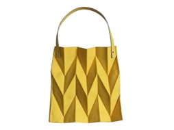 Sacola Dobrável de Grande Capacidade Design Poliline Elegante para Compras, Viagens GOKOCO