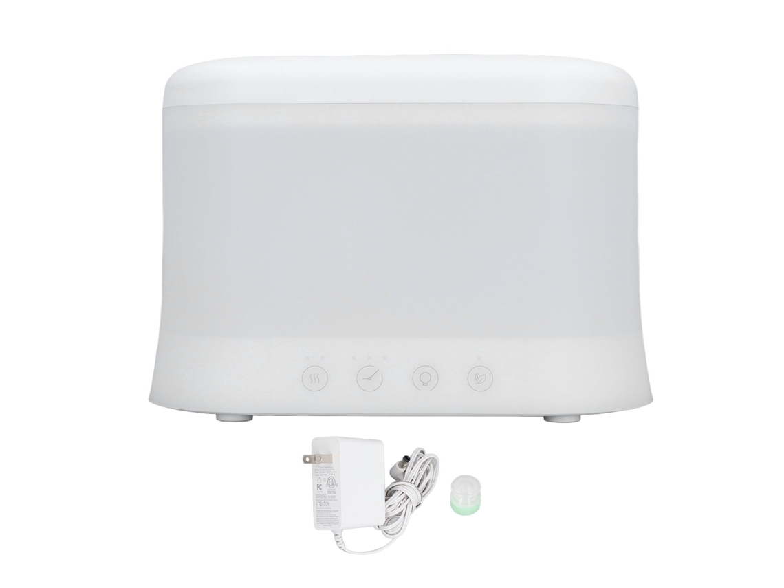 Laxiscreed Umidificador De Mesa 1.8l Com Aromaterapia, Iluminação Suave E Tanque Com Tecnologia Ag+