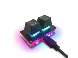 Teclado Mecânico K2 Osu Gaming Hot Swap Com Retroiluminação Rgb E Teclas Removíveis Slowmoose