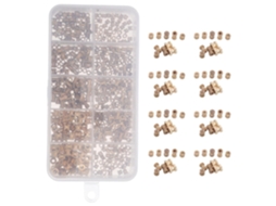 Kit De 500 Porcas Serrilhadas Latão Cabilock M2 M3 Com Insertos Roscados Métricos Alta Resistência Para Impressão 3d