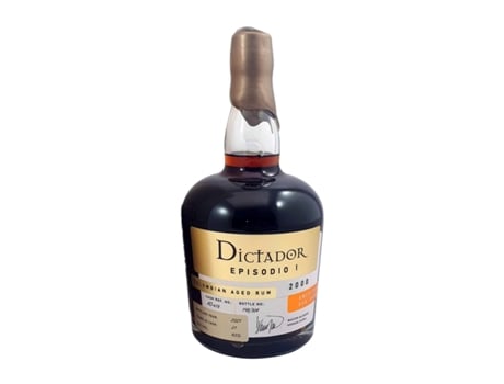 Rum DESTILERÍAS COLOMBIANAS Dictador Episodio I American Oak Cask (0.7 L - 1 Unidade)