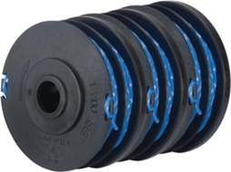 Lote De 3 Bobinas De Fio De Dupla Torção Ø 165 Mm (31 M) Rac123, Para Uso Em Jardinagem Doméstica, Manutenção E Trabalhos Exteriores