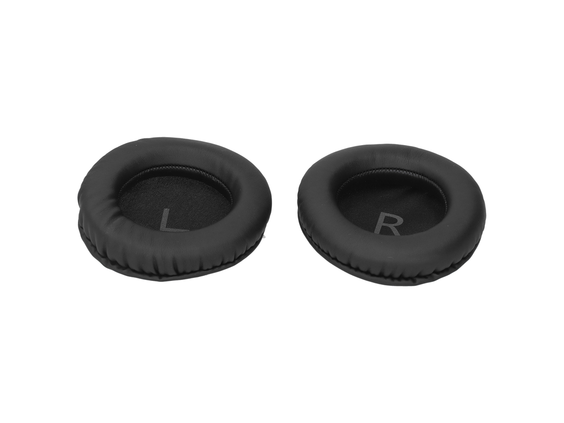Aetheria almofadas de Reposição para Fones de Ouvido 100mm Universal L/r Letreiro Preto