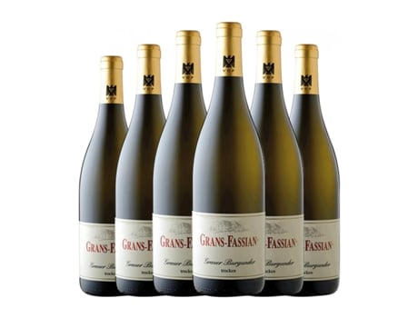 Vinho branco GRANS FASSIAN Pinot Cinza Seco Mosel (0.75 L - 6 Unidades)