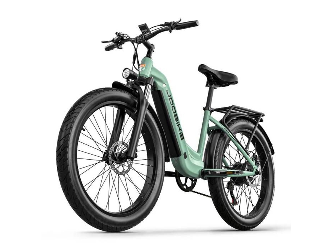 Bicicleta Elétrica Adulta Fatbike JOOBIKE Joo1 1000 W Bateria 48 V 17,5 Ah Verde
