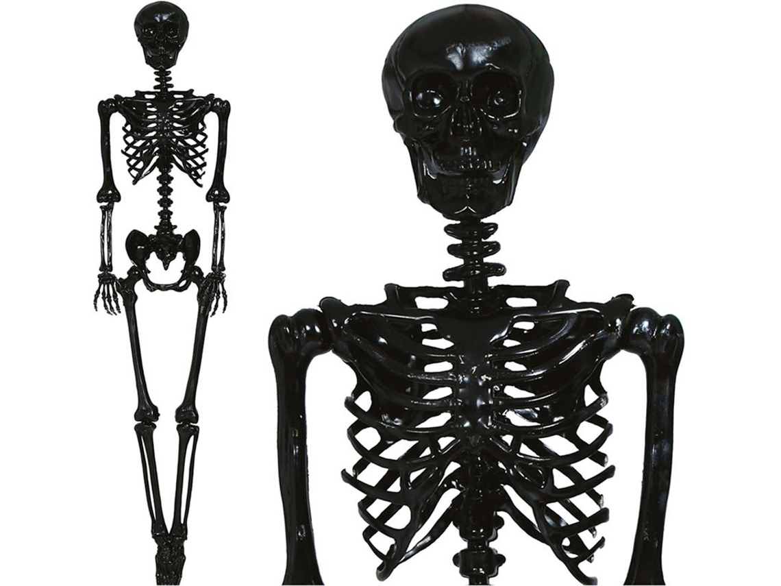 Esqueleto preto 160 cm