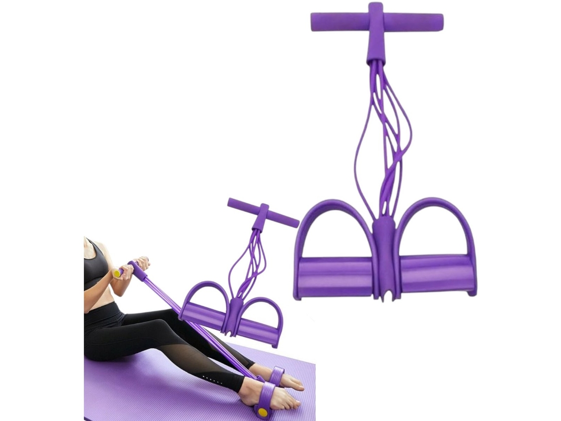 Faixa de Resistência com Pedal Tpe AQUAFORGE