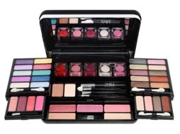 Paleta De Maquiagem - Sorrir - Com Espelho - Pincéis Inclusos - Tons Variados