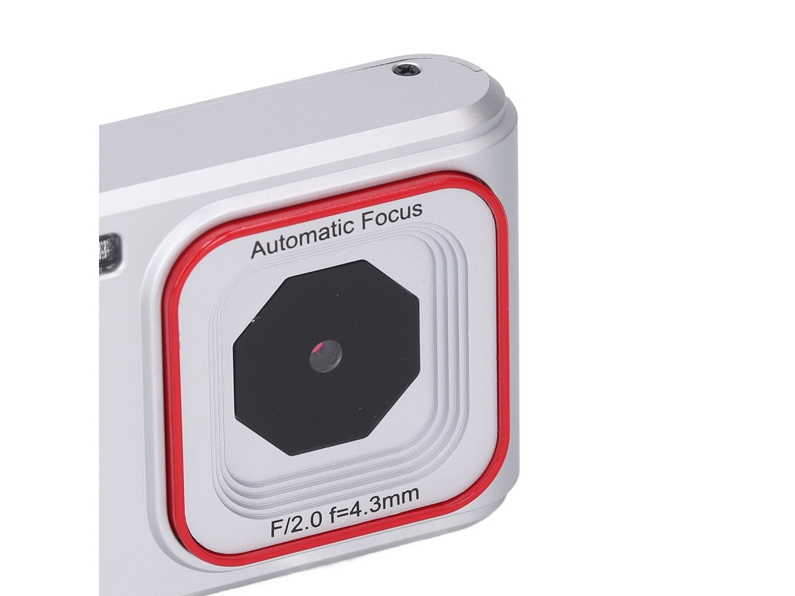 2026 câmera Digital de Bolso Smart 2.5k com Zoom 16x, Câmera Compacta de Alta Definição para Selfies