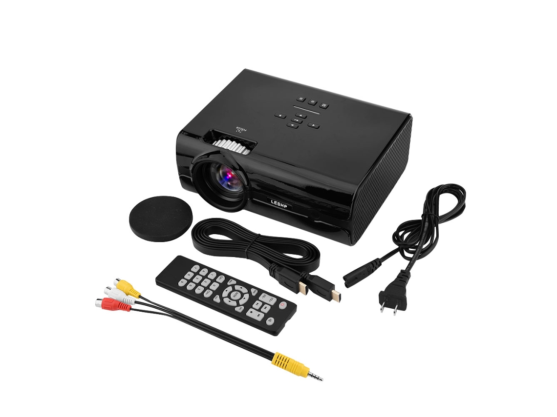 Projetor Doméstico EOOCOO (hd 16.7k, Conexão com Múltiplas Interfaces)